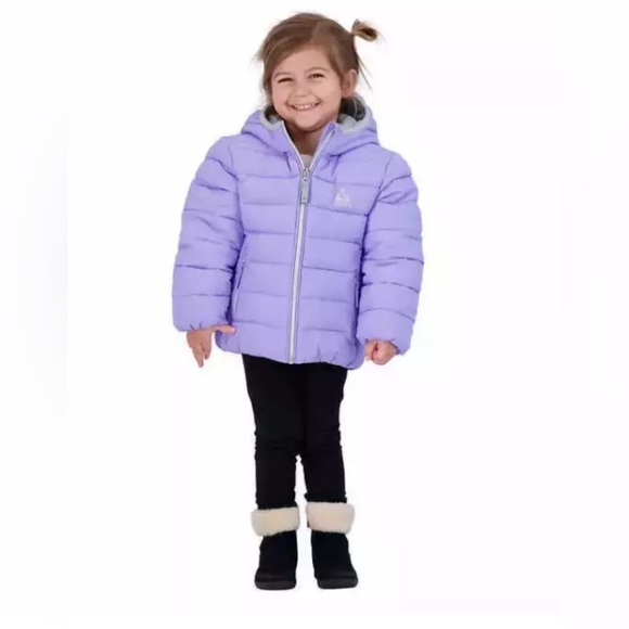⚡️Gerry Toddler Jersey Lined Jacket Hooded Insulated Bubble Jacket (2T) - Picture 1 of 2